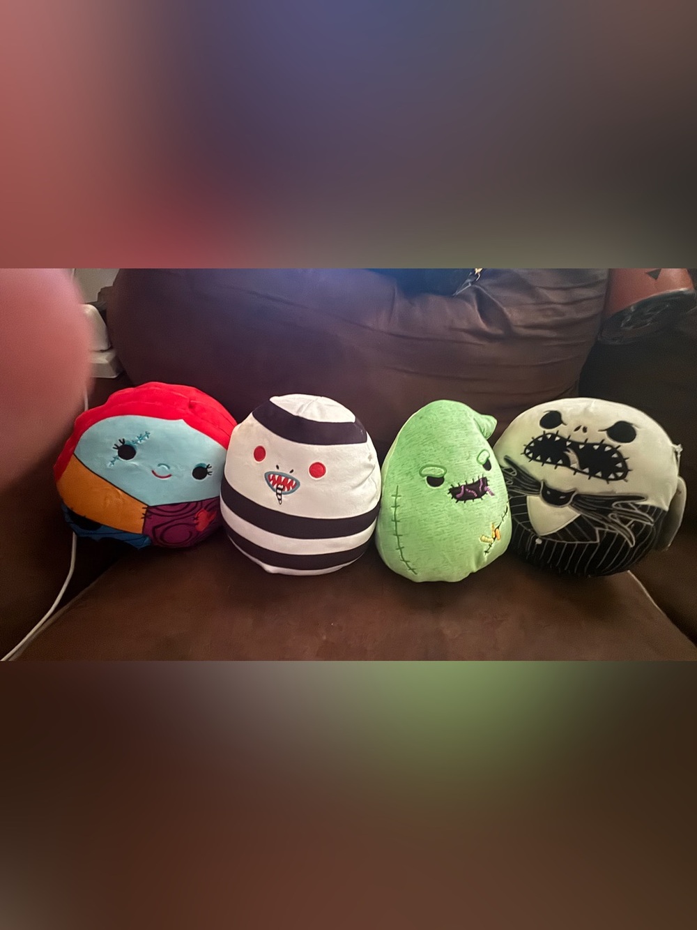 Nightmare before Christmas Squishmallow and bettlejuice